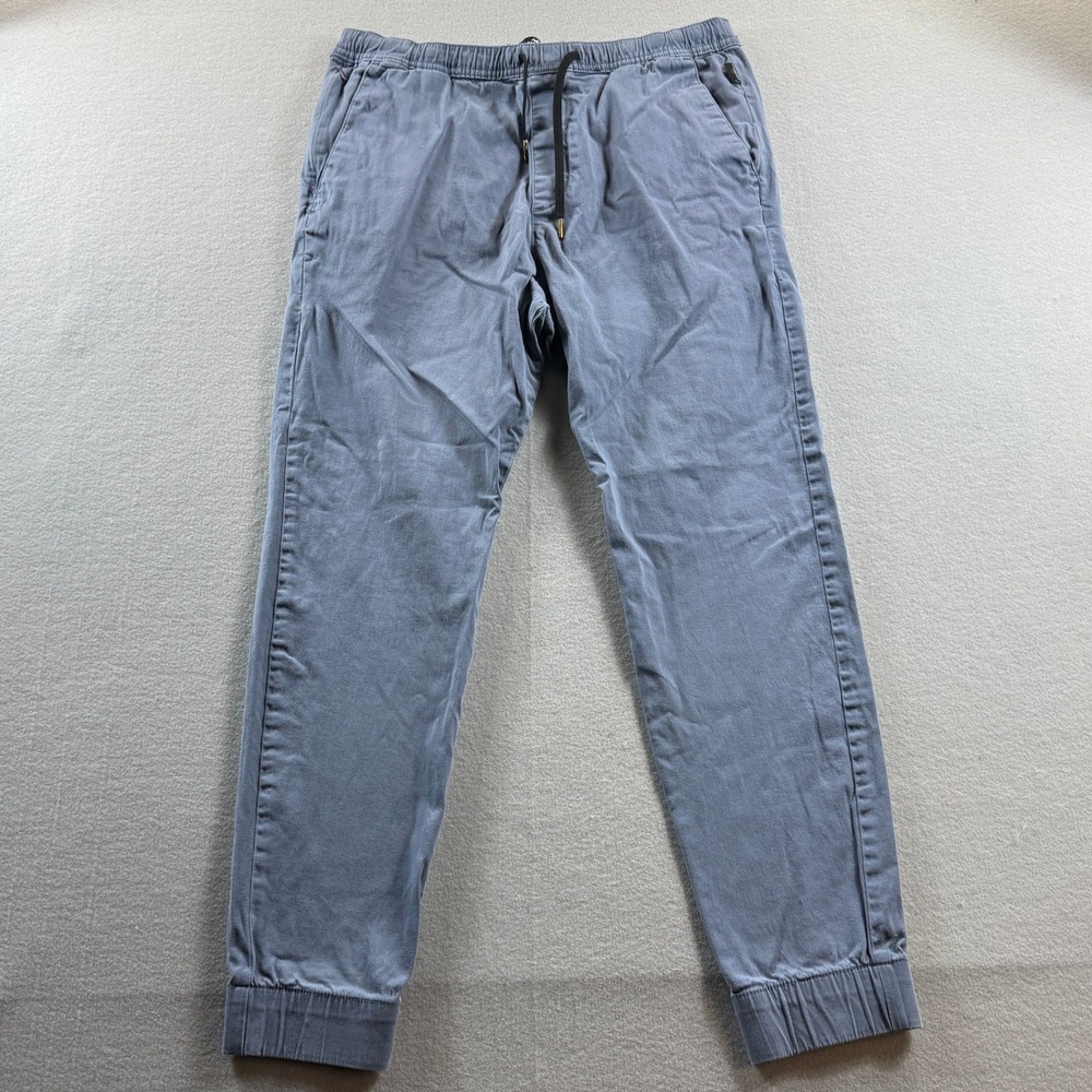 Hollister Jogger Mens Large Blue Advanced Stretch Drawstring 32x28